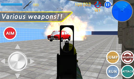 اسکرین شات 4 بازی Finding Blue Free - FPS (ENG)