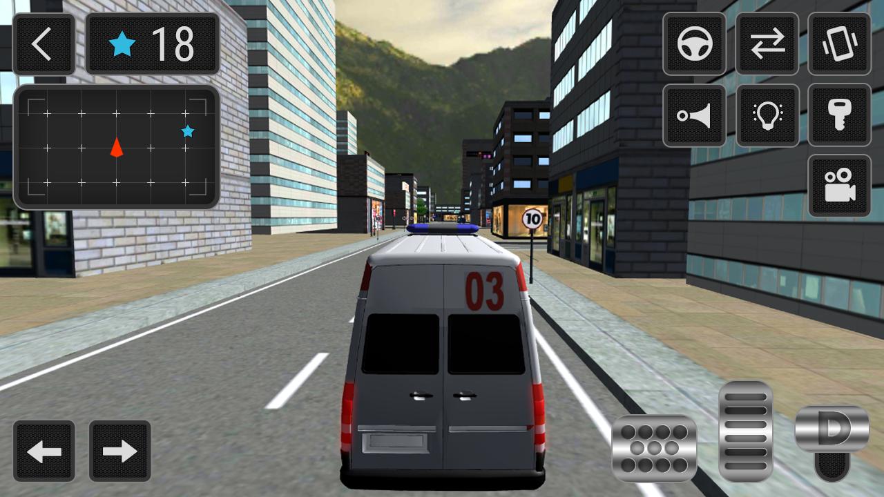 اسکرین شات 2 بازی Driving Police Car Simulator