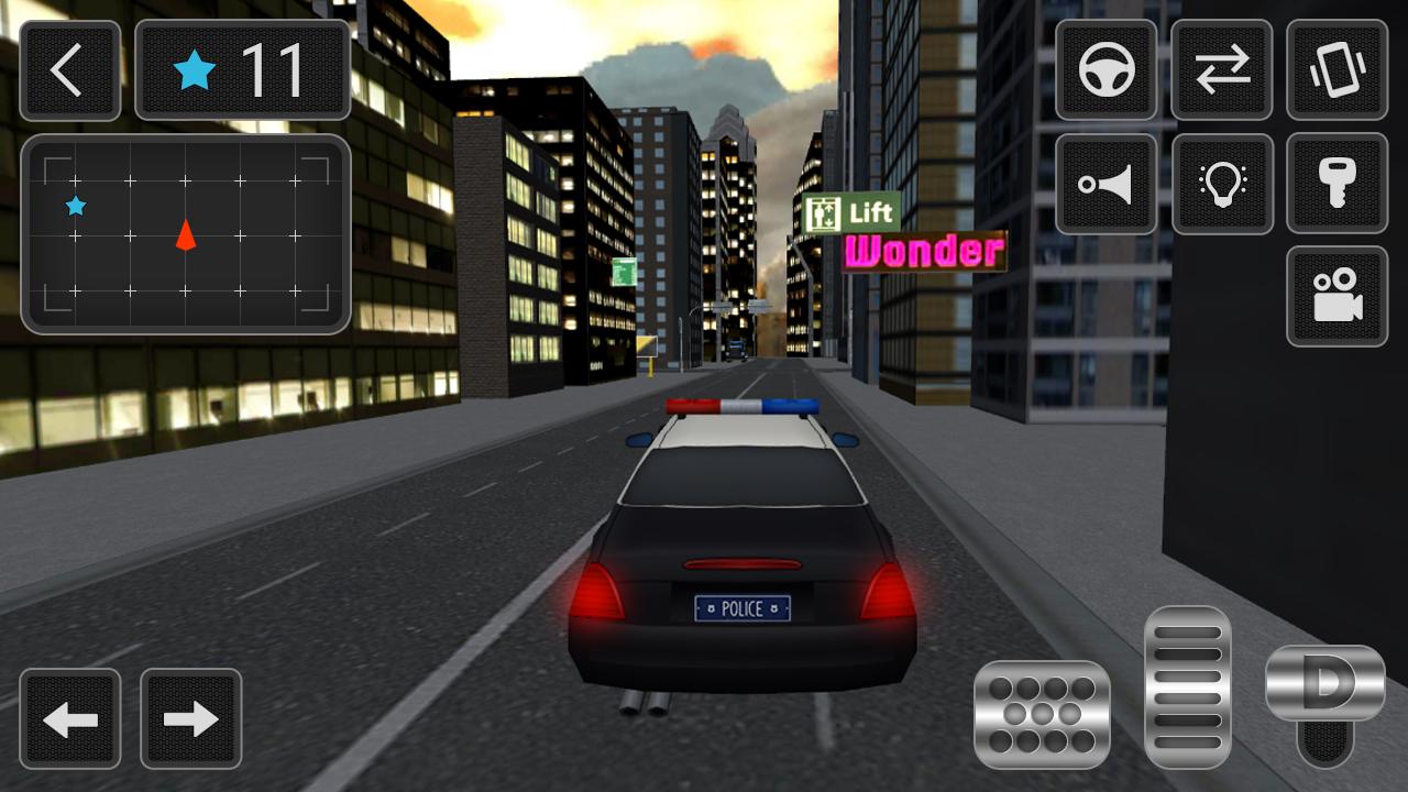 اسکرین شات 1 بازی Driving Police Car Simulator