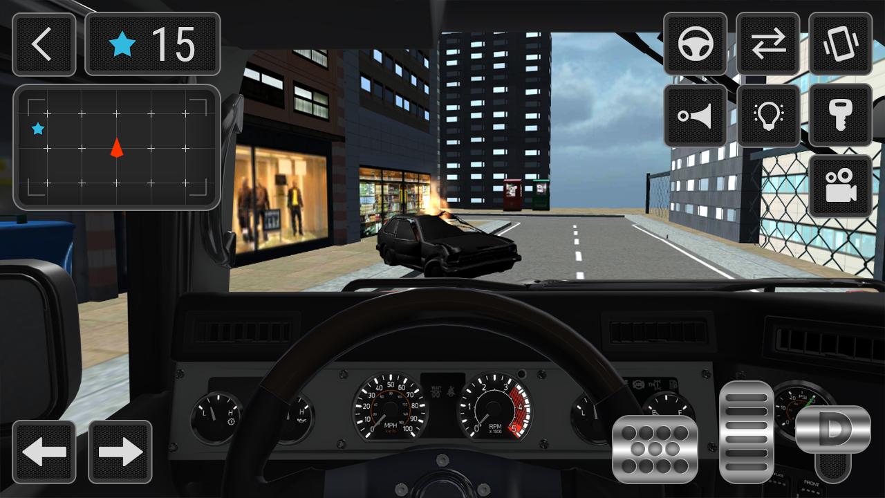 اسکرین شات 3 بازی Driving Police Car Simulator