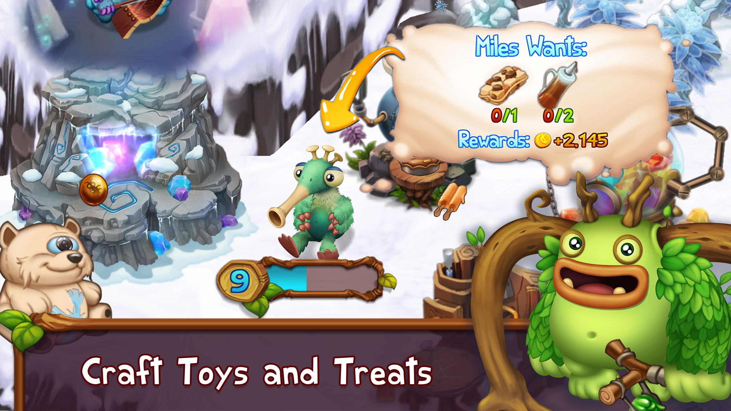 اسکرین شات 2 بازی Singing Monsters: Dawn of Fire