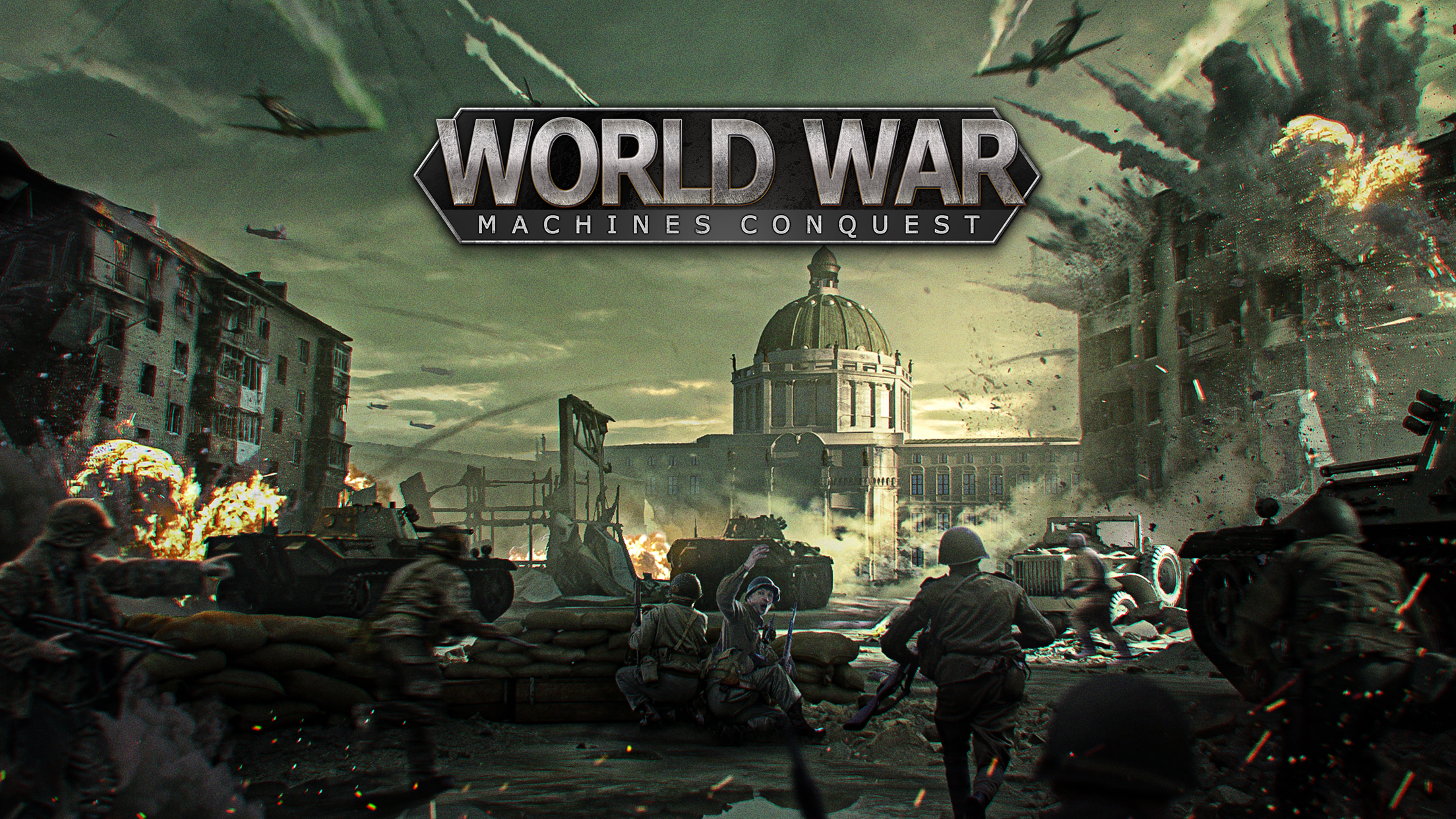 اسکرین شات 1 بازی World War: Machines Conquest