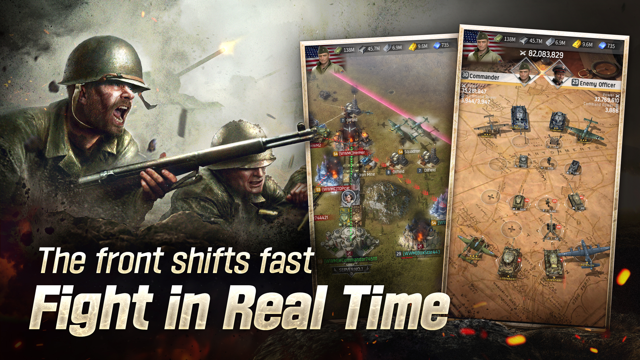 اسکرین شات 2 بازی World War: Machines Conquest