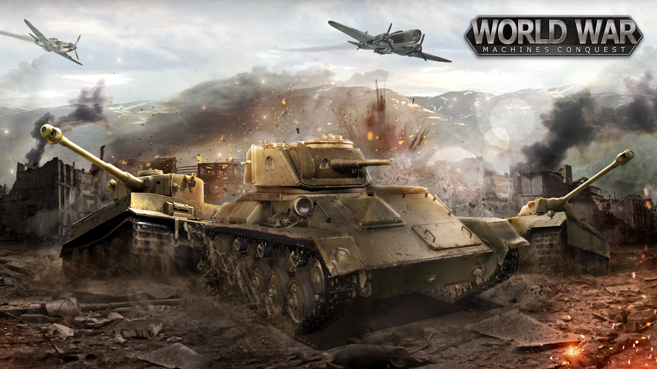 اسکرین شات 5 بازی World War: Machines Conquest