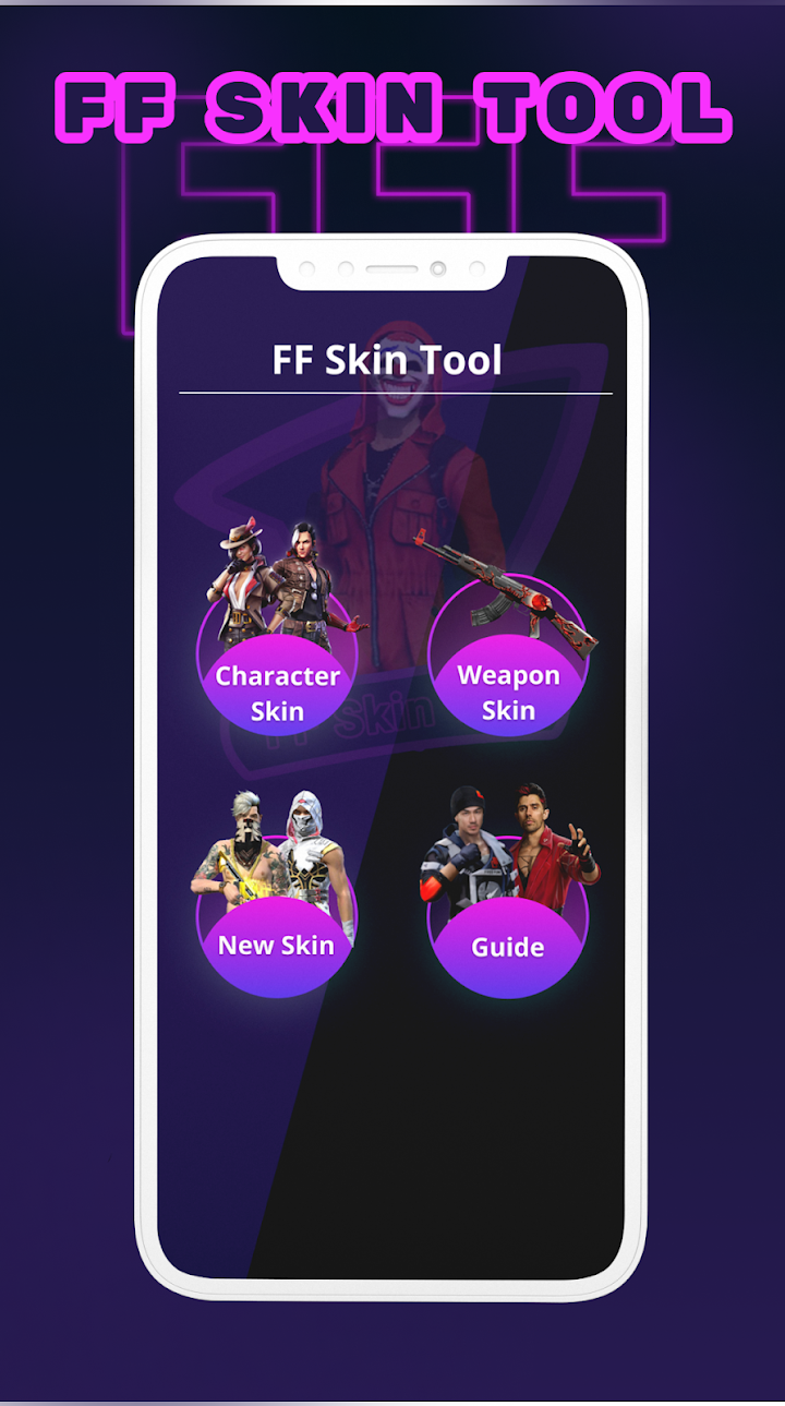 اسکرین شات 2 برنامه FFF: FF Skin Tools, Elite Bundles, Emotes & Pet