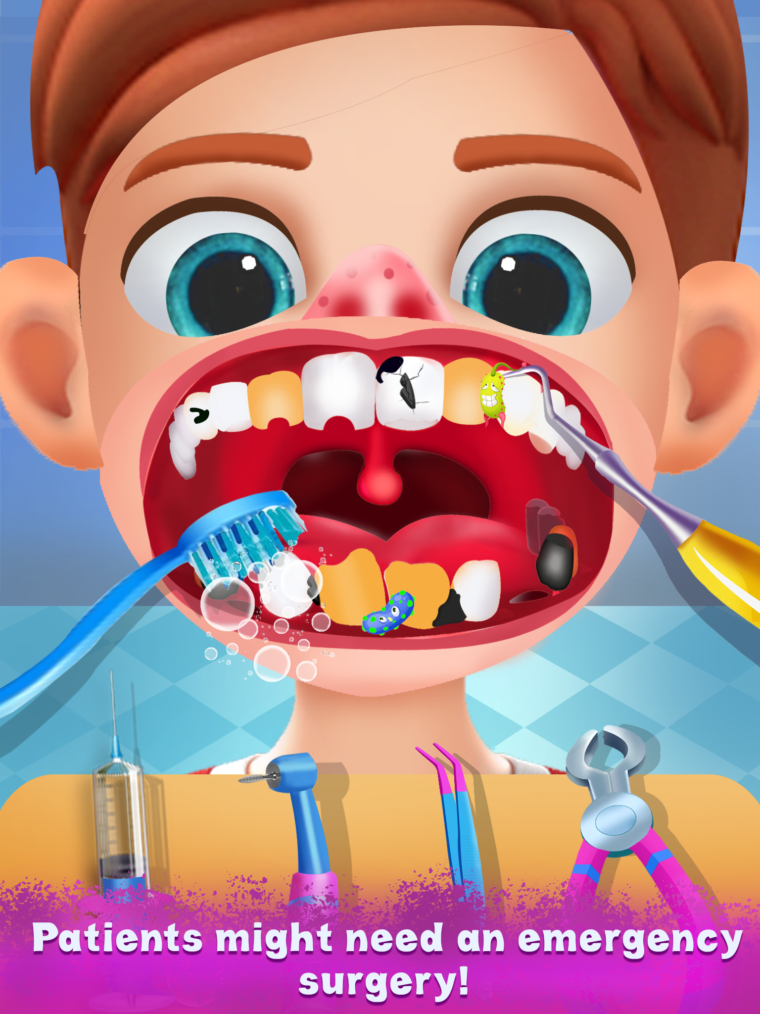 اسکرین شات 4 بازی Dentist Doctor Hospital Games