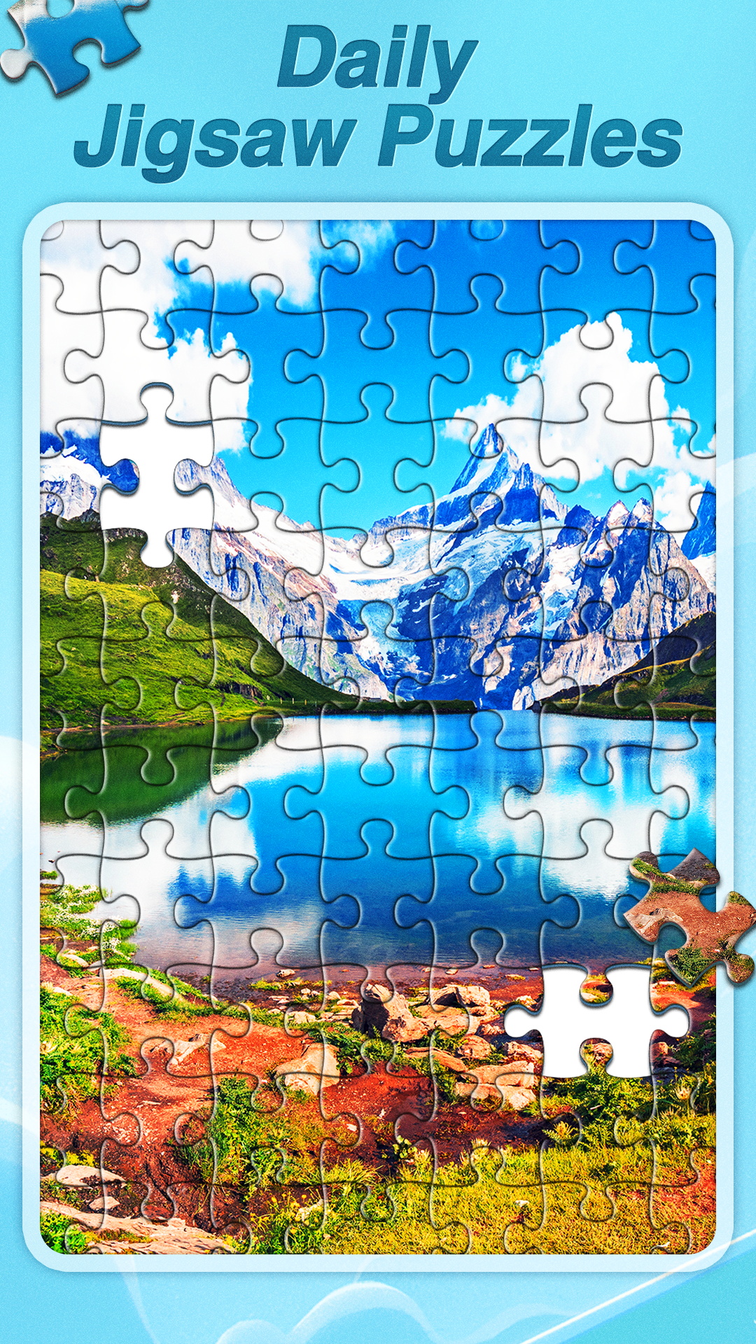 اسکرین شات 1 بازی Daily Jigsaw Puzzles