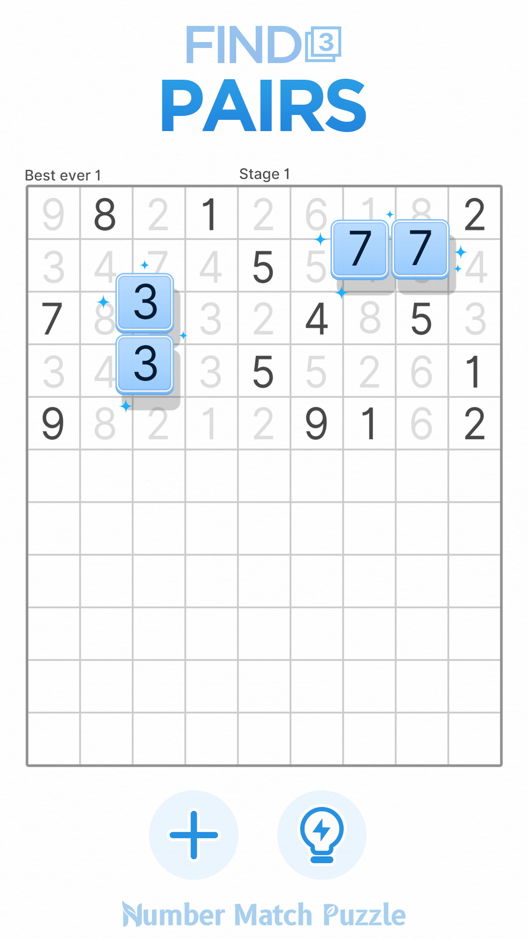 اسکرین شات 1 بازی Number Match Puzzle