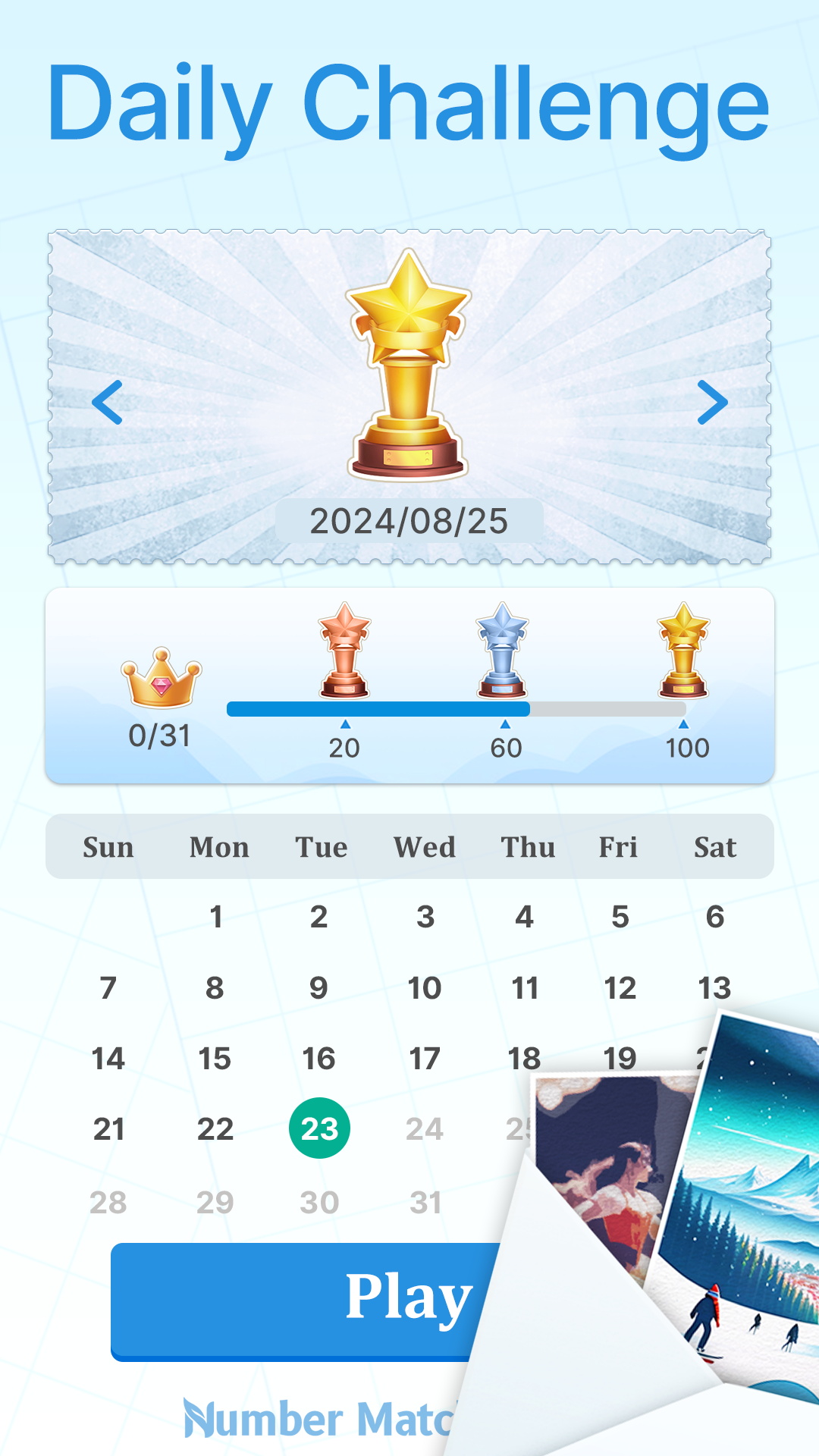 اسکرین شات 3 بازی Number Match Puzzle