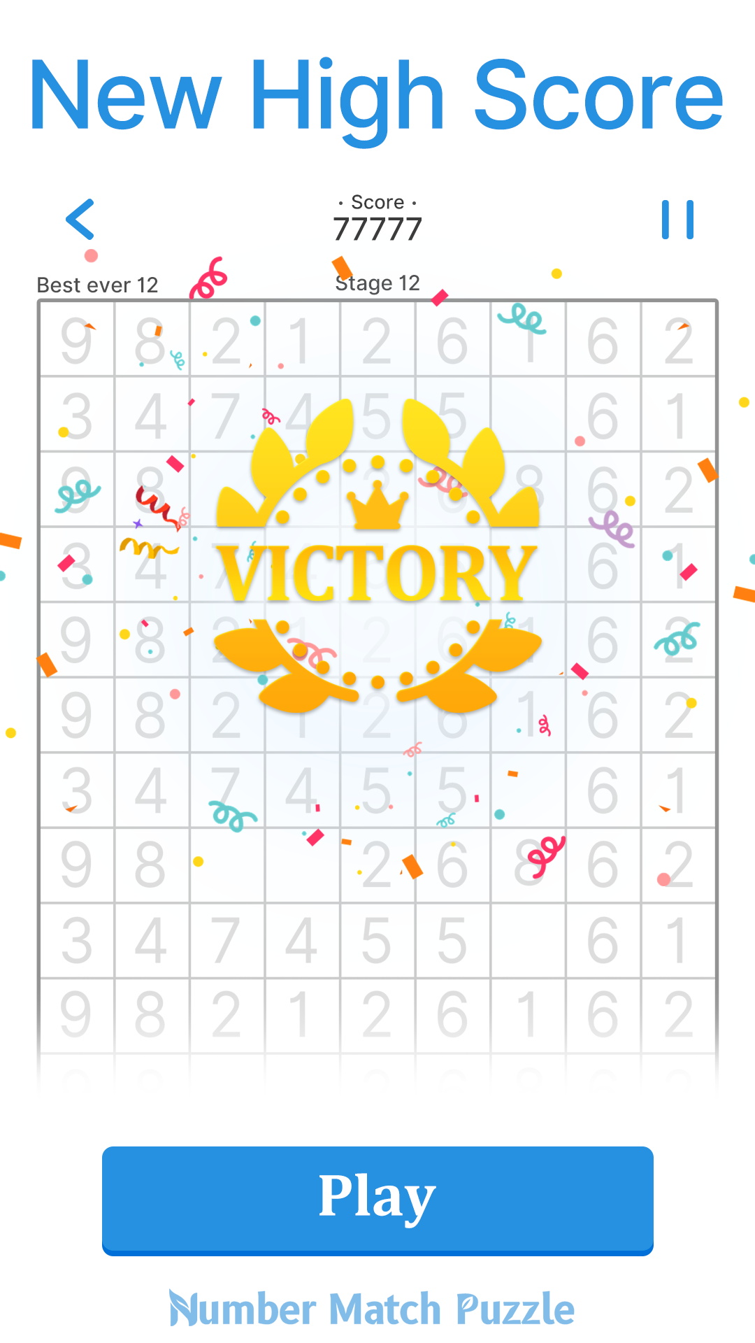 اسکرین شات 5 بازی Number Match Puzzle