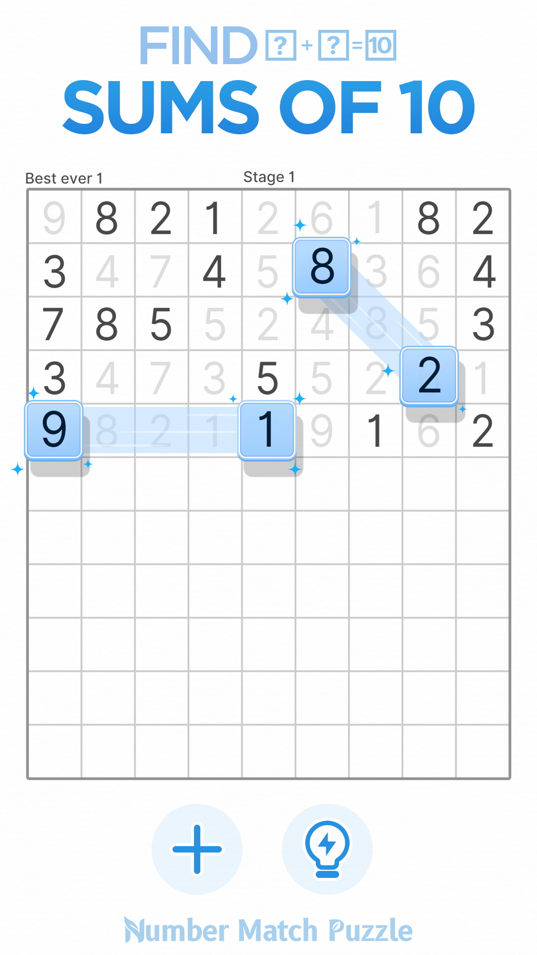 اسکرین شات 2 بازی Number Match Puzzle