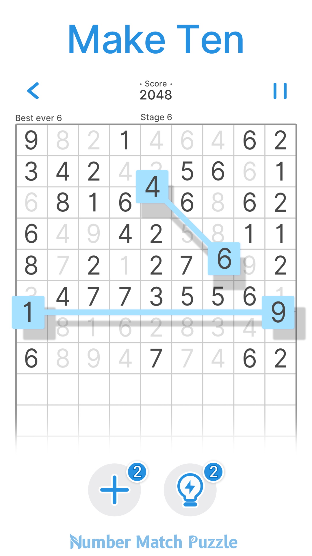 اسکرین شات 2 بازی Number Match Puzzle