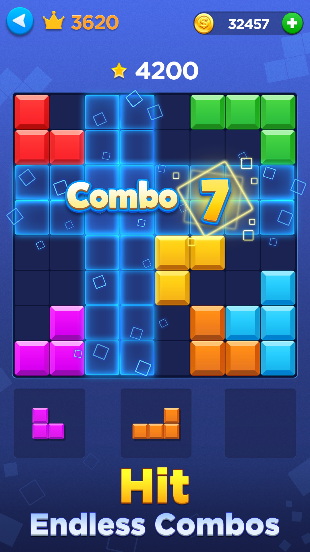 اسکرین شات 3 بازی Block Puzzle