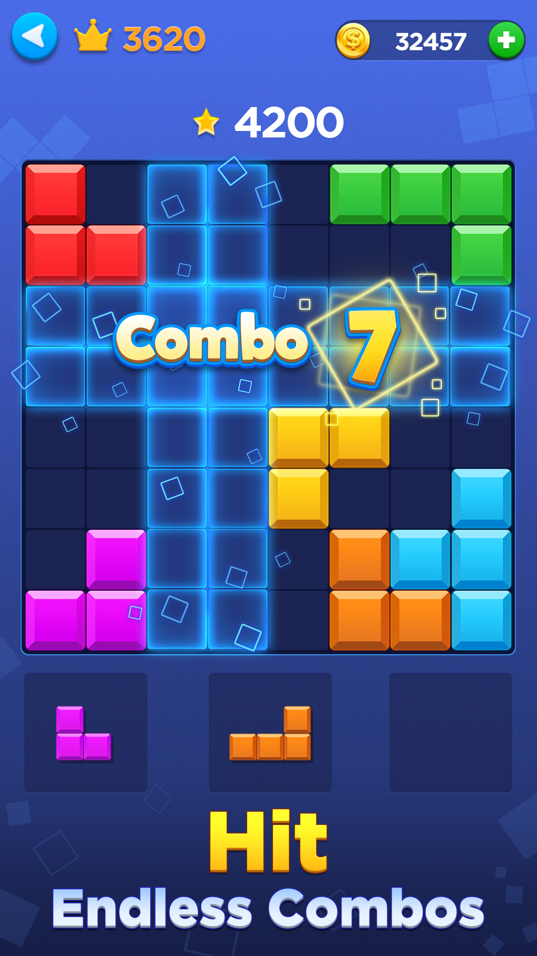 اسکرین شات 2 بازی Block Puzzle