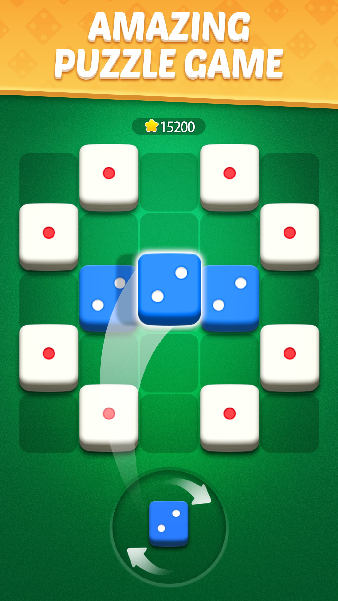 اسکرین شات 1 بازی Dice Puzzle - Merge puzzle