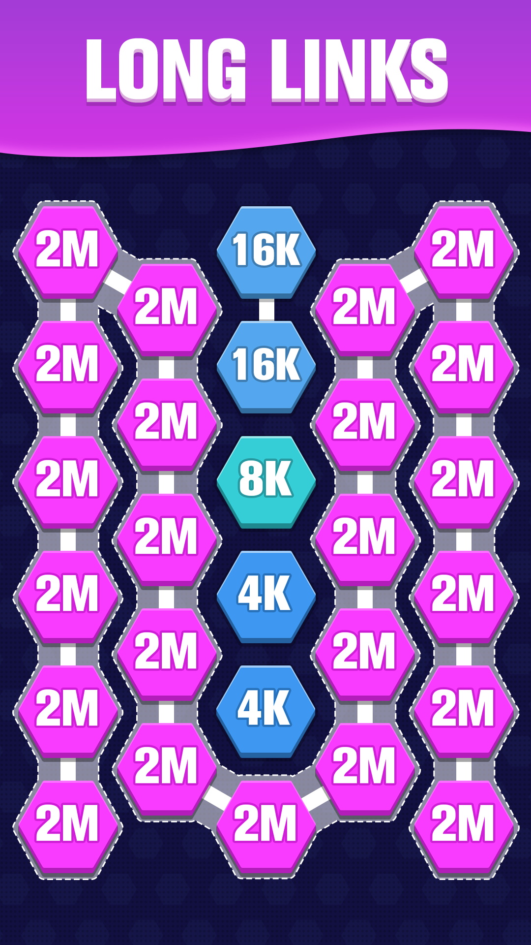 اسکرین شات 4 بازی Hexa Puzzle - 2048 Game