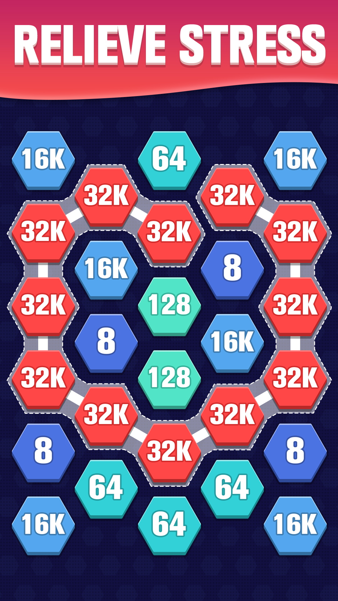 اسکرین شات 2 بازی Hexa Puzzle - 2048 Game