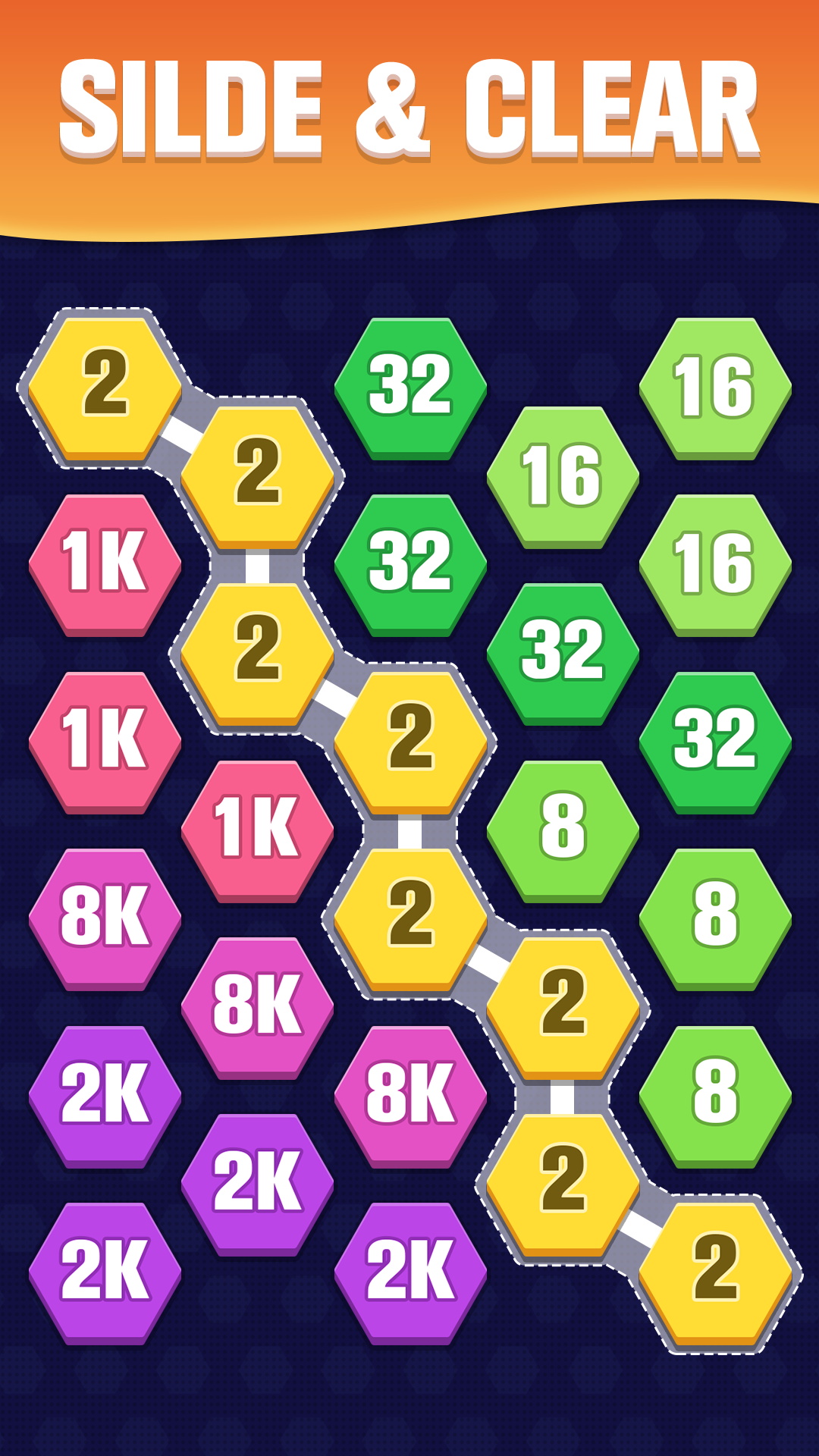 اسکرین شات 1 بازی Hexa Puzzle - 2048 Game