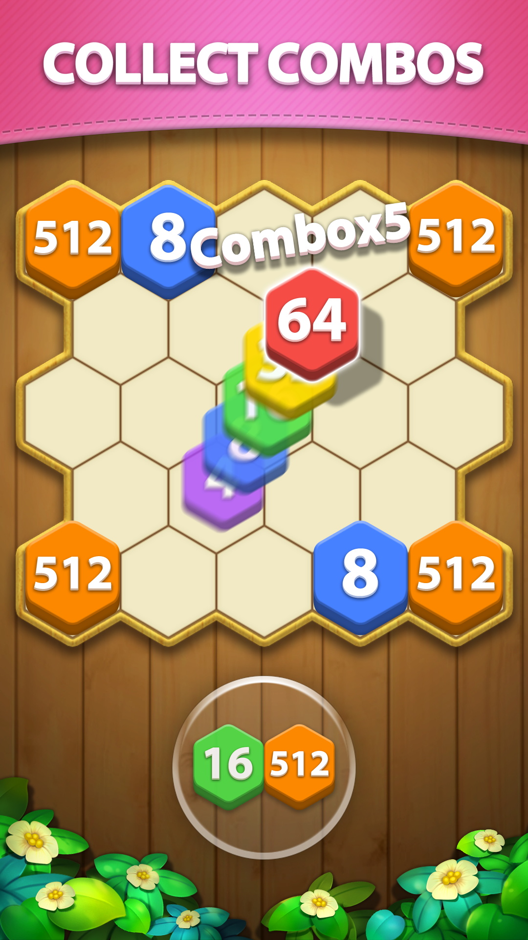 اسکرین شات 5 بازی Hexa Block Puzzle - Merge!