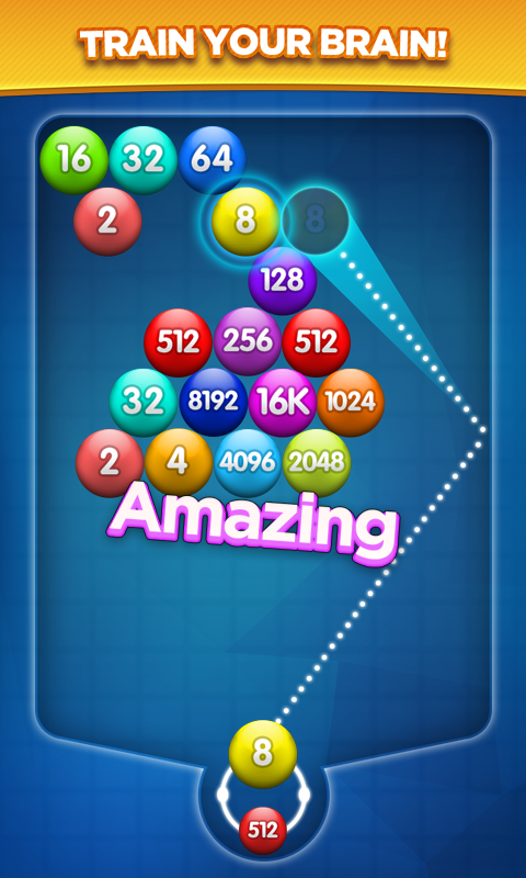 اسکرین شات 3 بازی Number Bubble Shooter
