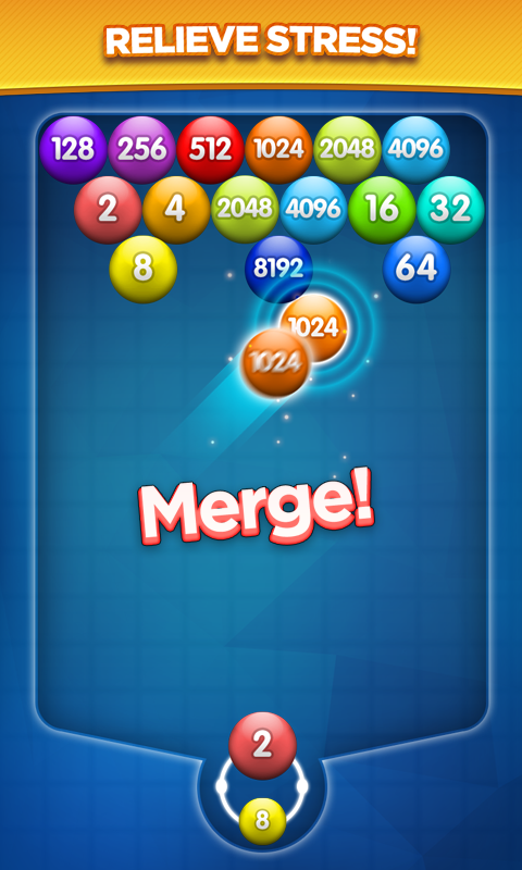 اسکرین شات 2 بازی Number Bubble Shooter