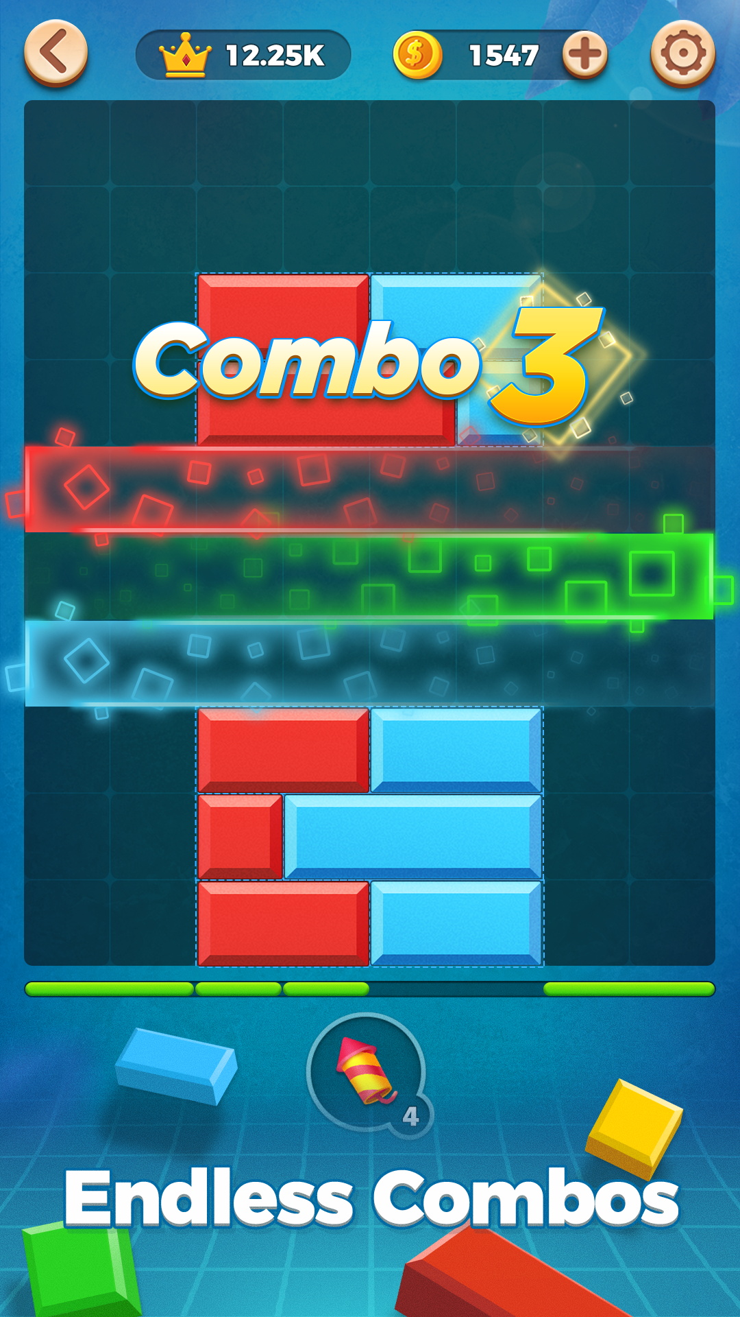 اسکرین شات 2 بازی Block Crush - Puzzle Game