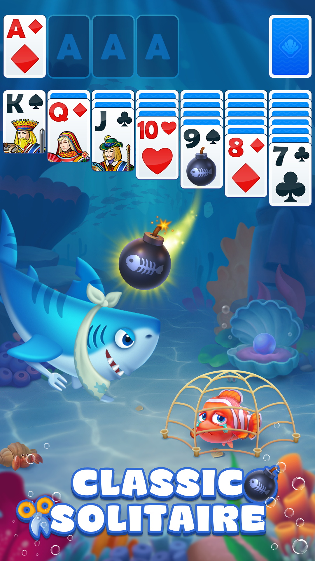 اسکرین شات 1 بازی Solitaire