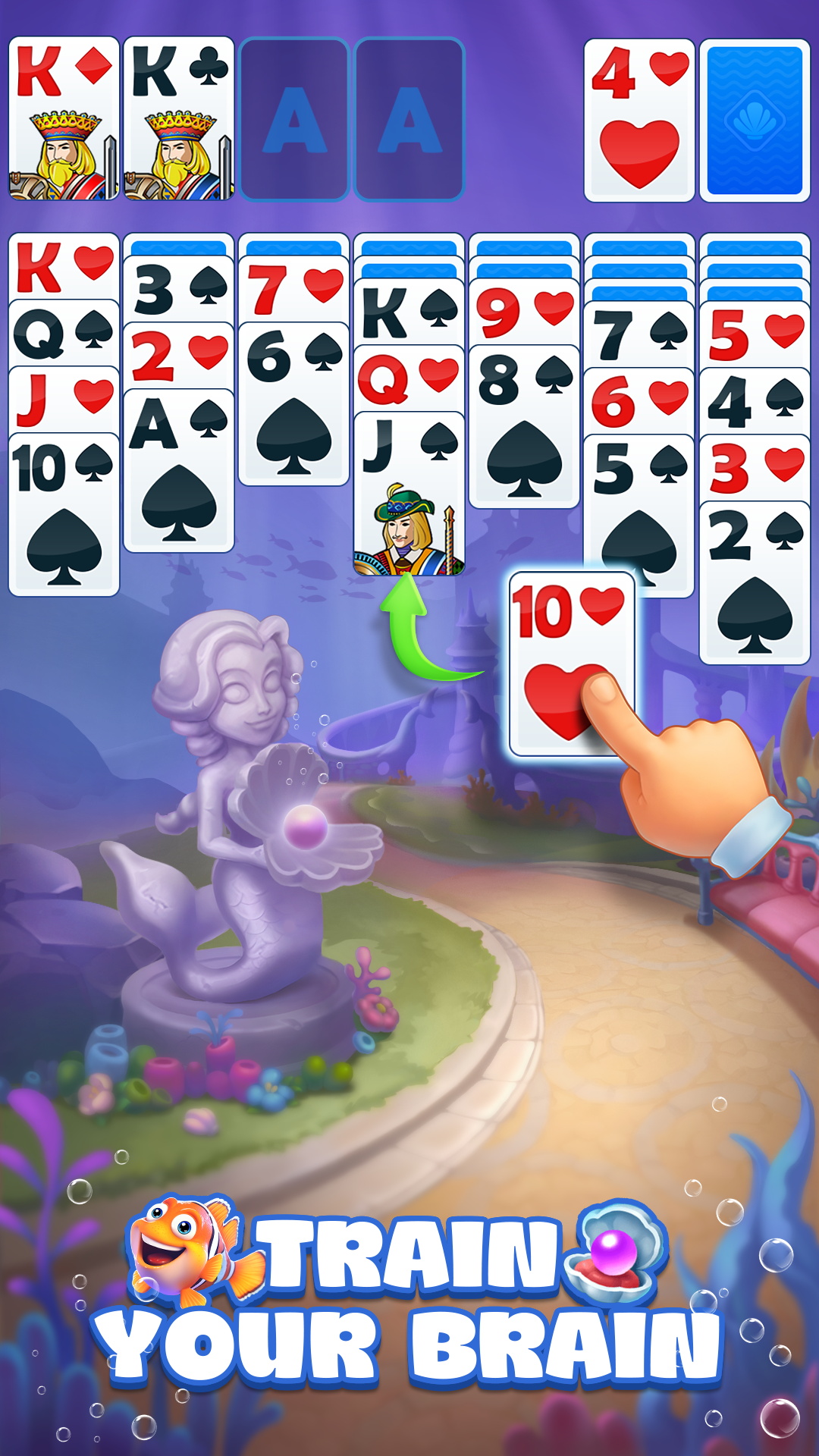 اسکرین شات 2 بازی Solitaire