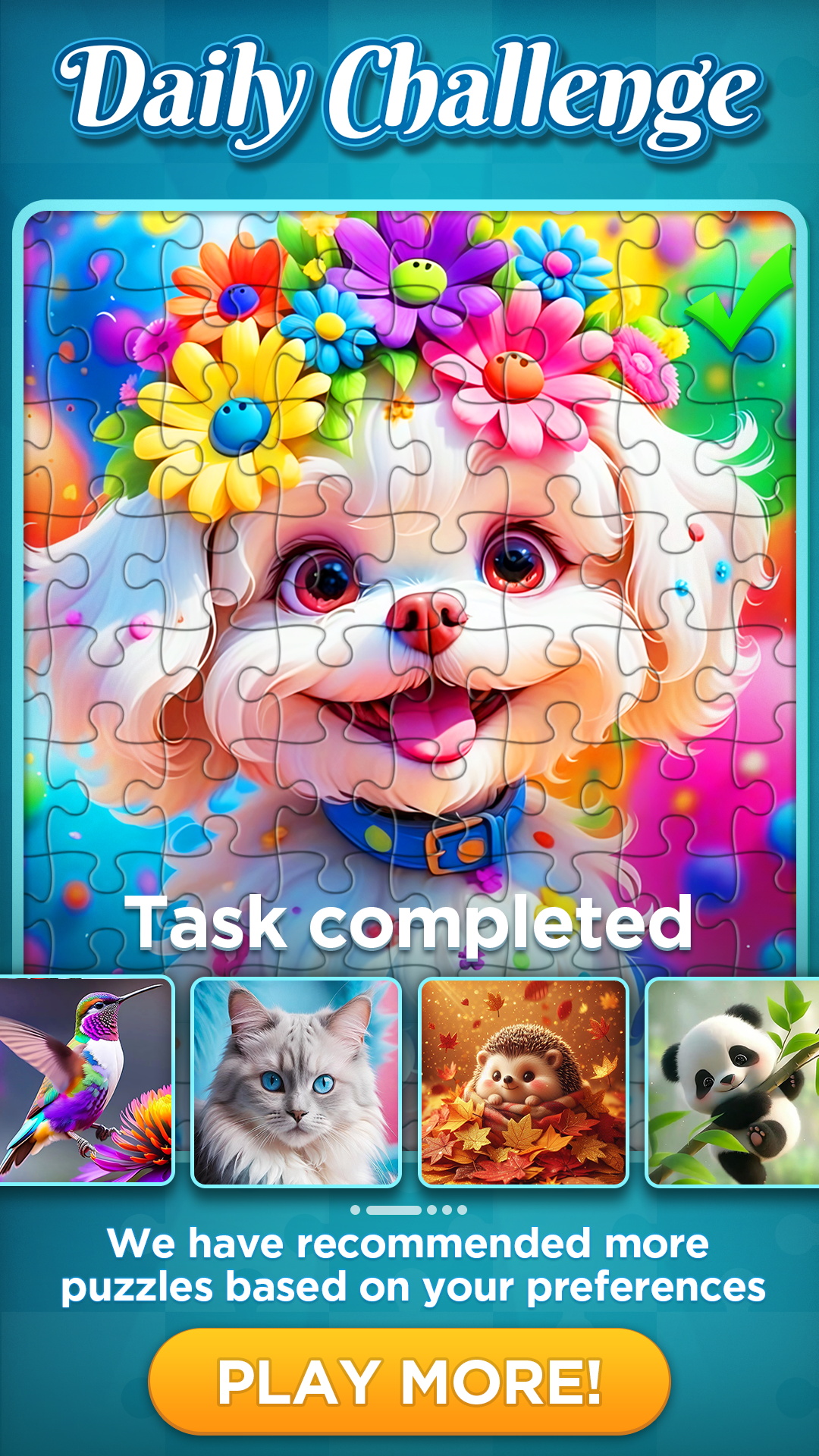 اسکرین شات 4 بازی Jigsaw Puzzles