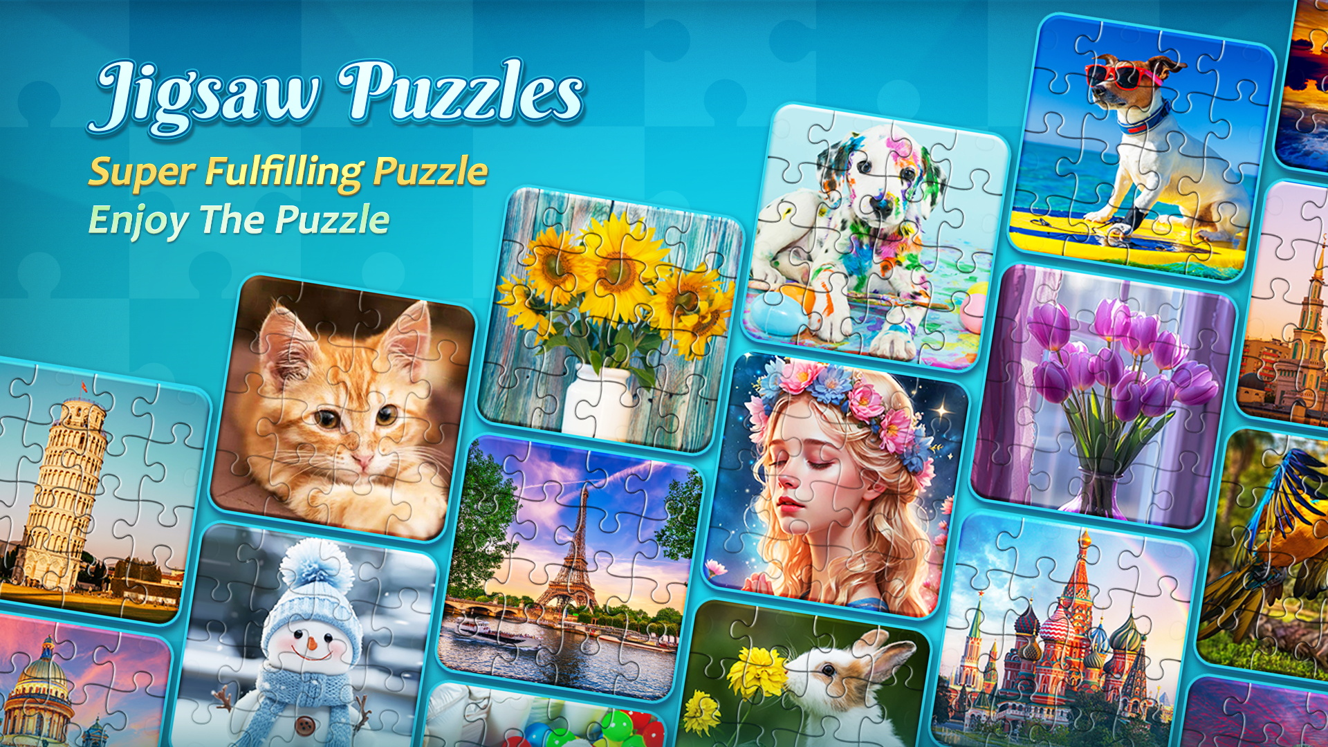 اسکرین شات 6 بازی Jigsaw Puzzles