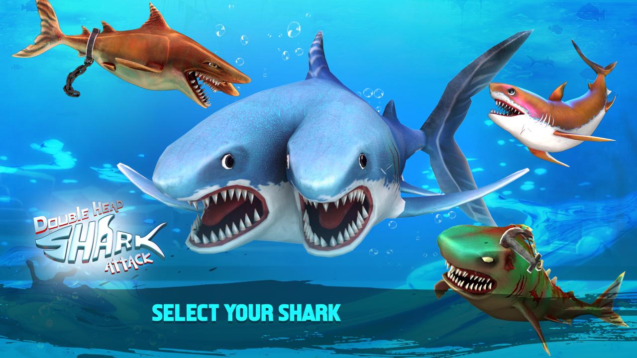 اسکرین شات 2 بازی Double Head Shark Attack PVP