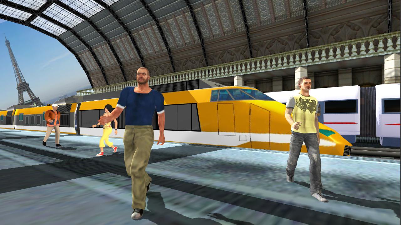 اسکرین شات 3 بازی Euro Train Driving PVP 2019