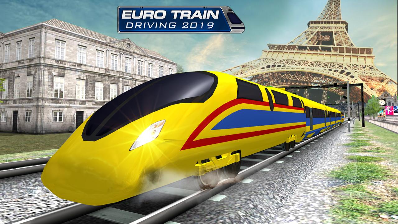 اسکرین شات 5 بازی Euro Train Driving PVP 2019