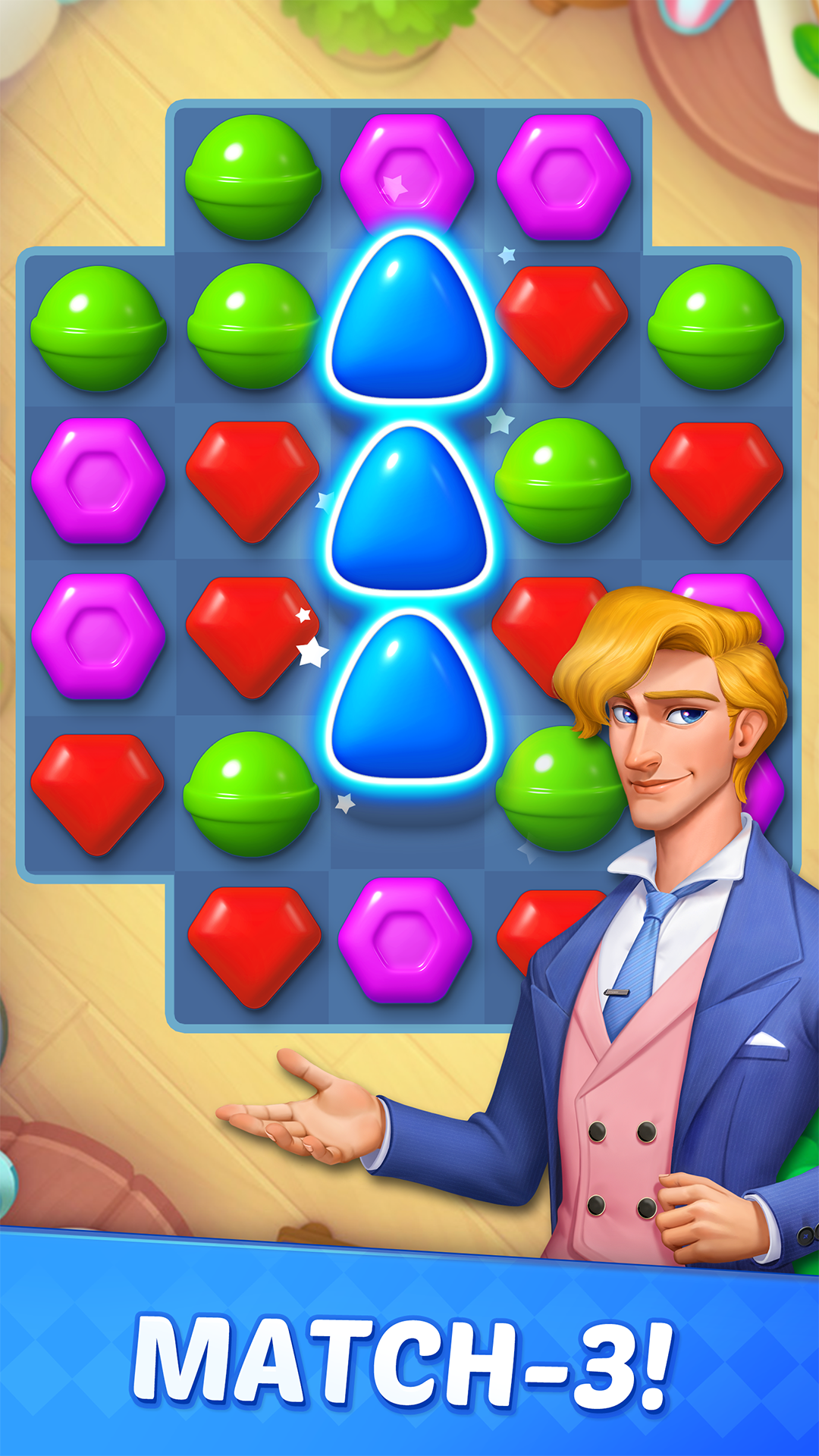 اسکرین شات 5 بازی Candy Puzzlejoy: Match 3 Games