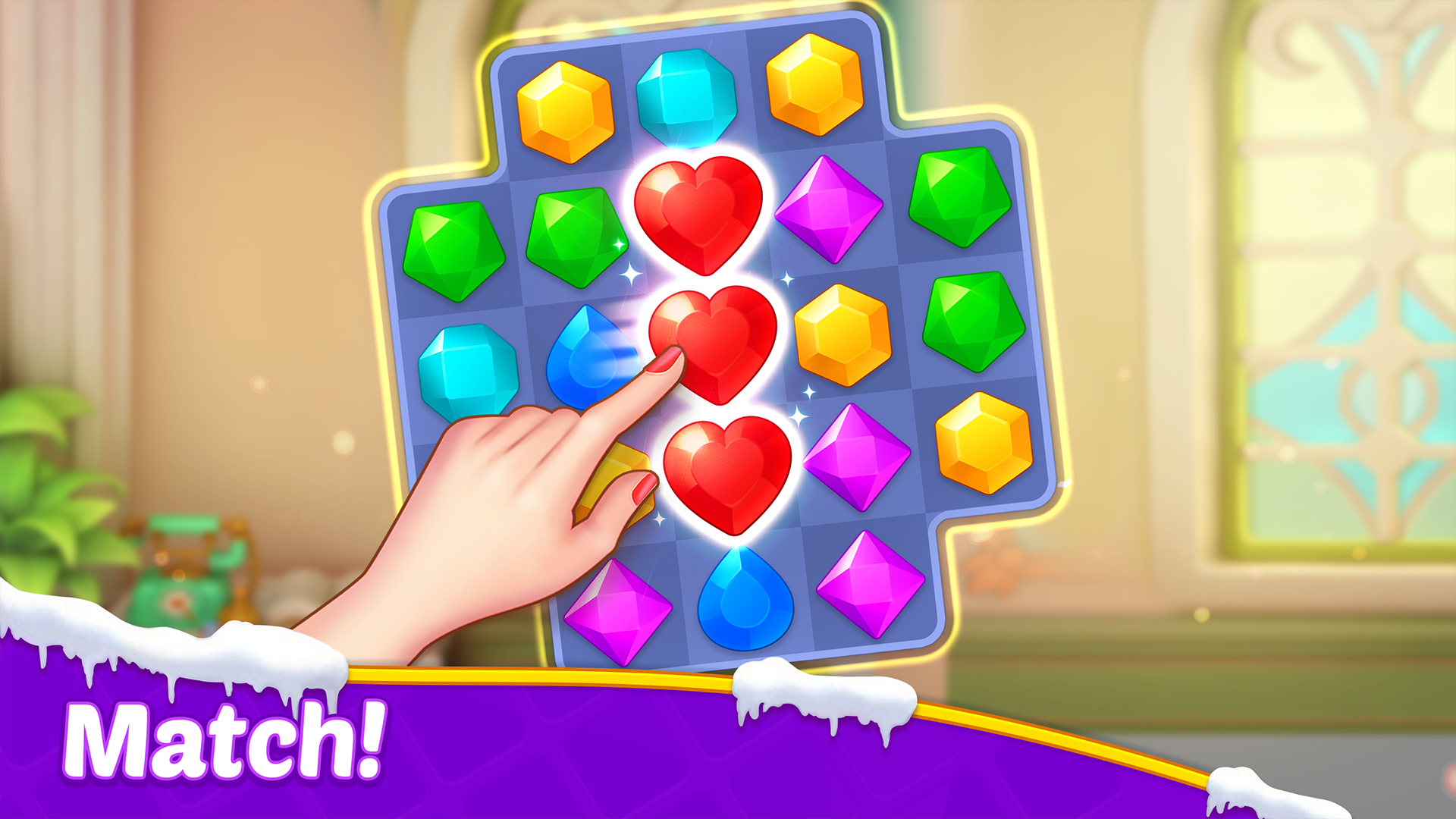 اسکرین شات 4 بازی Jewel Manor - Home Design