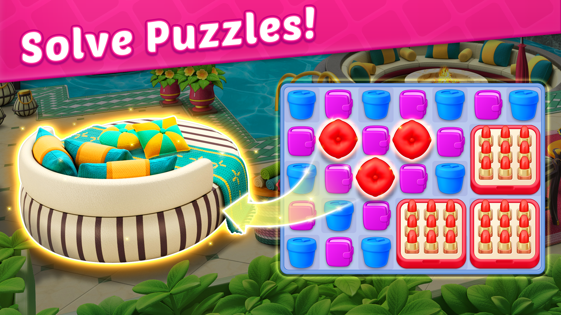 اسکرین شات 4 بازی Makeover Master - Home Design