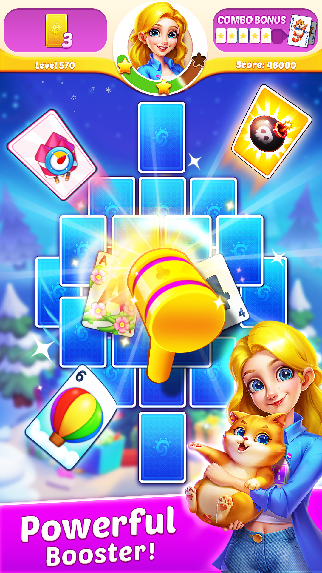 اسکرین شات 5 بازی Solitaire Tripeaks Diary