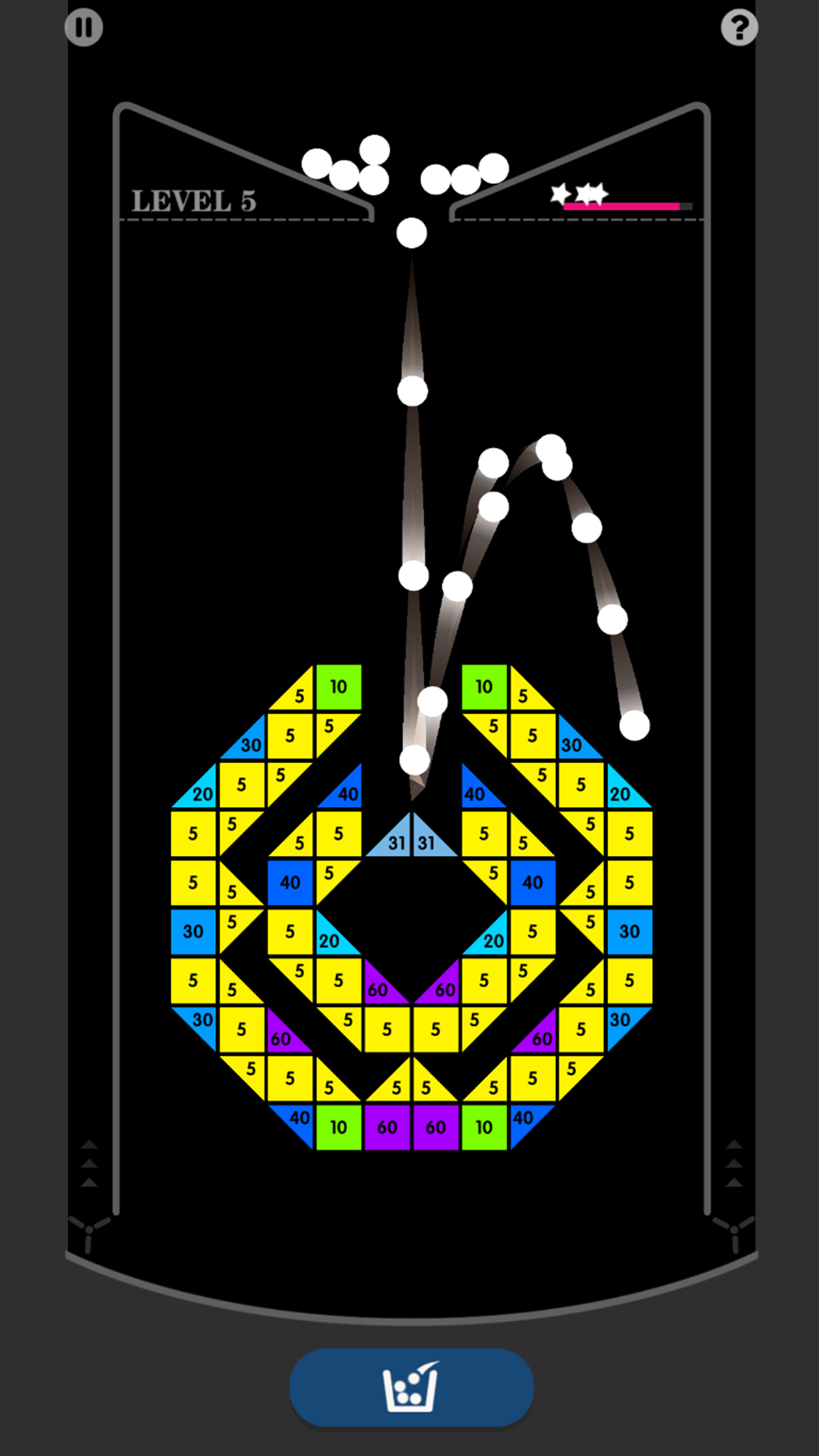 اسکرین شات 1 بازی Physics Balls Pro