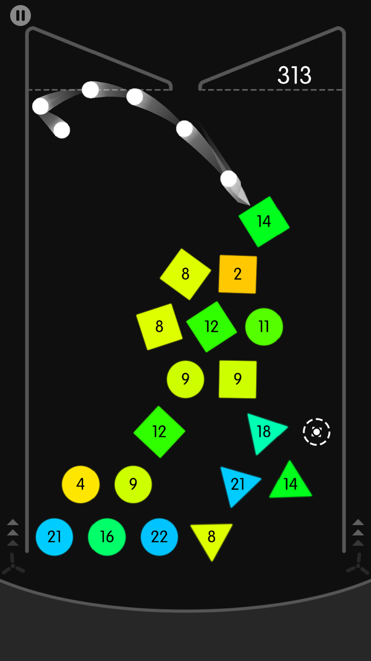 اسکرین شات 4 بازی Physics Balls Pro