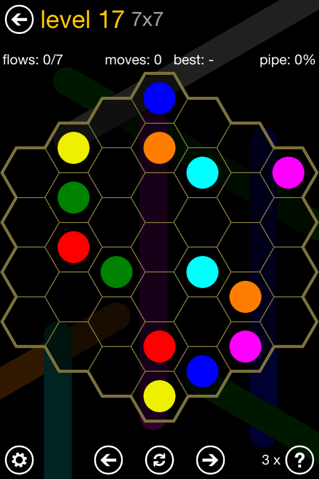 اسکرین شات 5 بازی Flow Free: Hexes