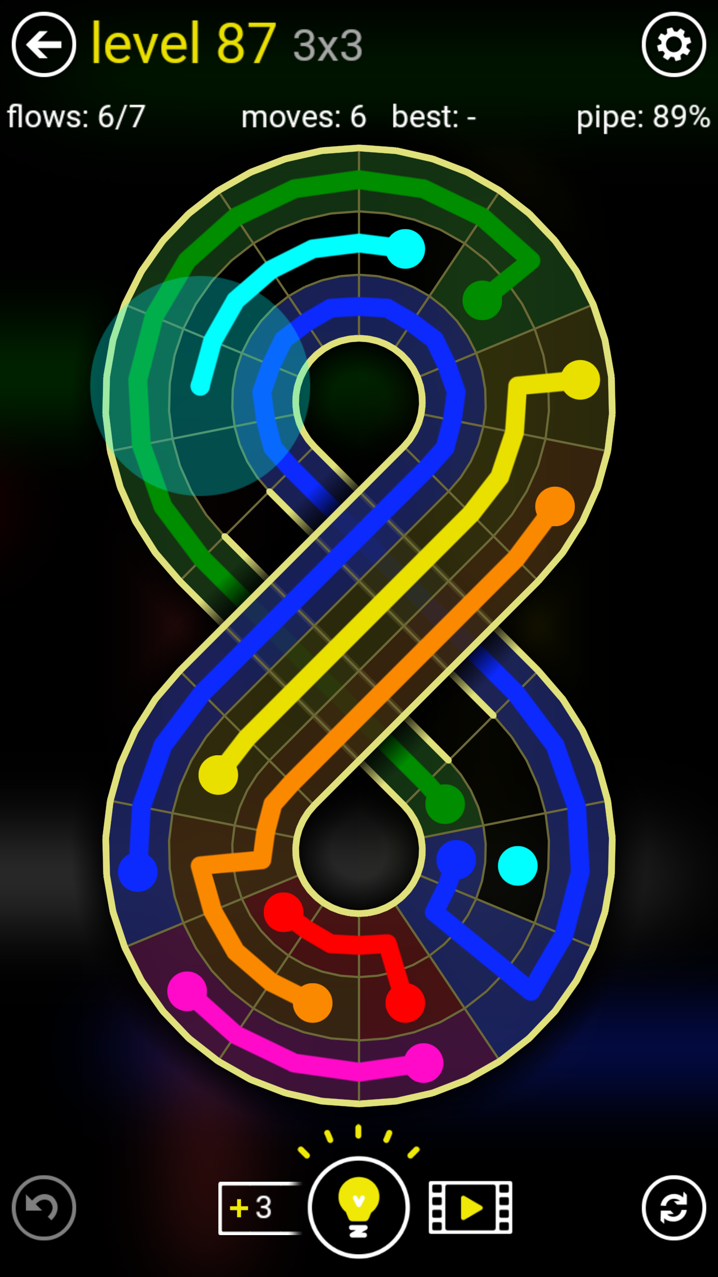 اسکرین شات 2 بازی Flow Free: Shapes