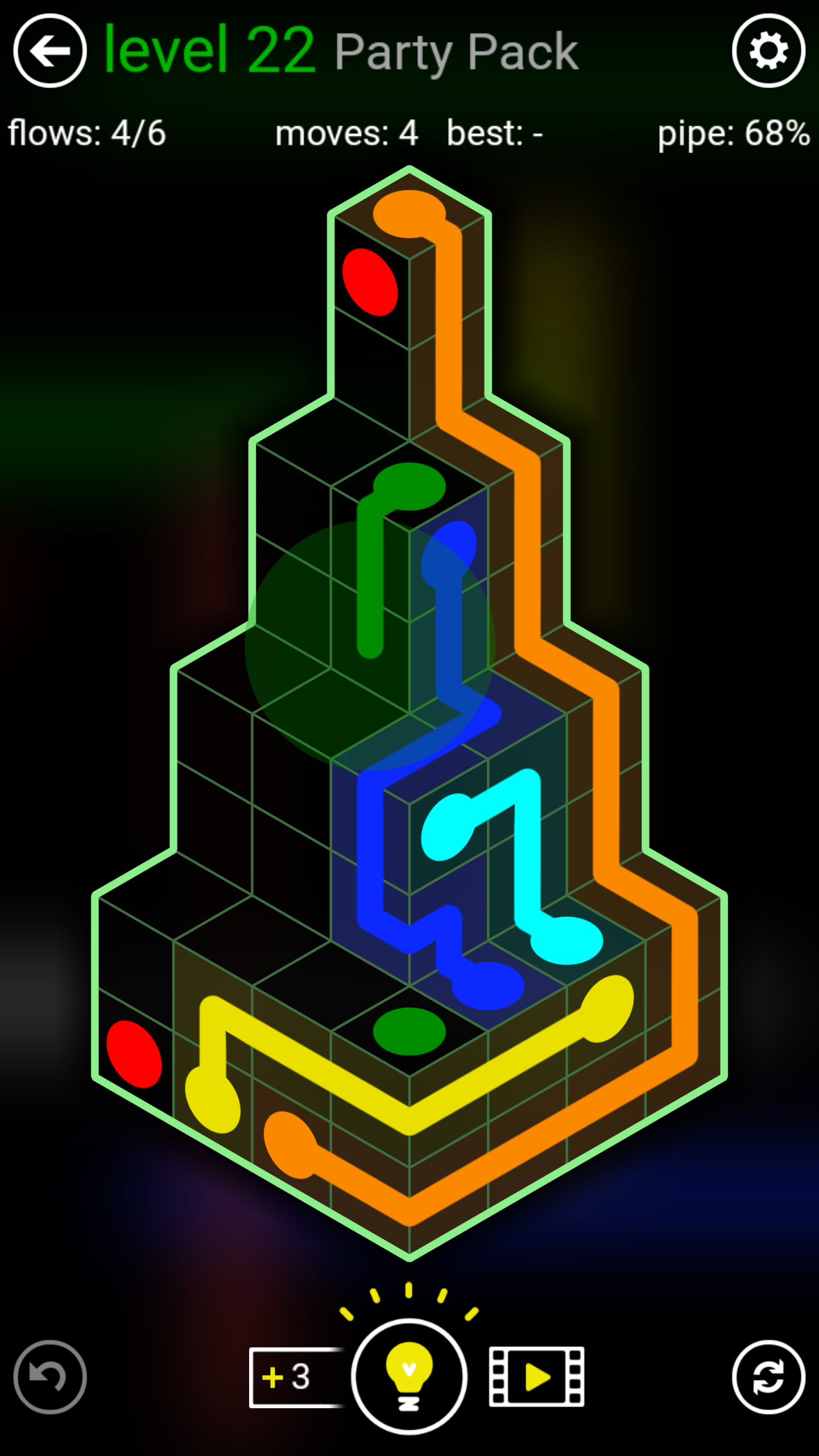 اسکرین شات 6 بازی Flow Free: Shapes