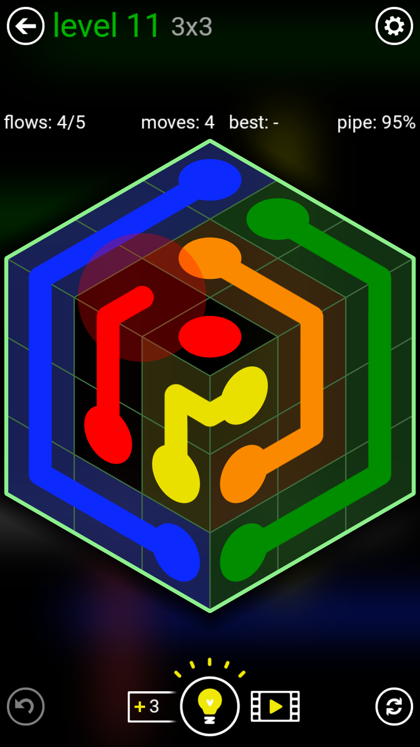 اسکرین شات 1 بازی Flow Free: Shapes