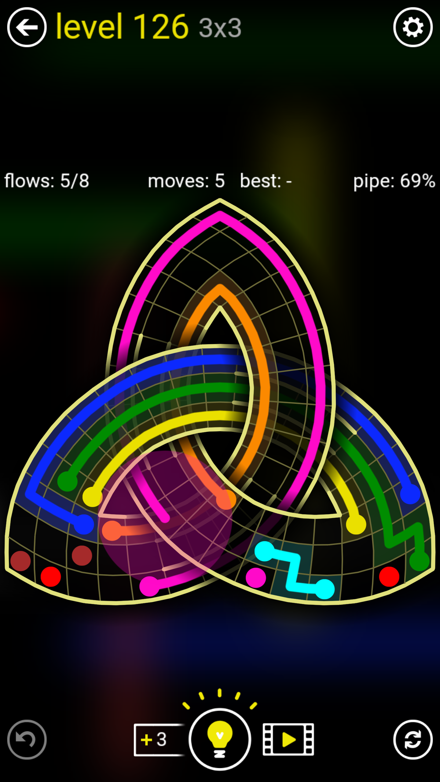 اسکرین شات 7 بازی Flow Free: Shapes