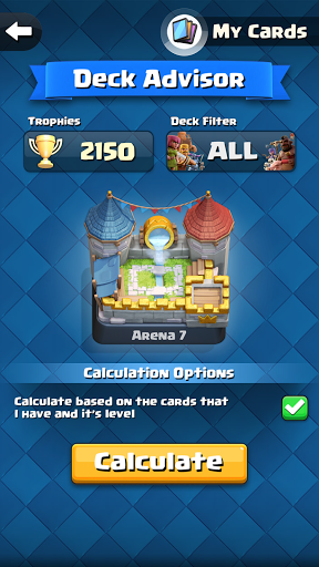 اسکرین شات 1 برنامه Deck Advisor for CR