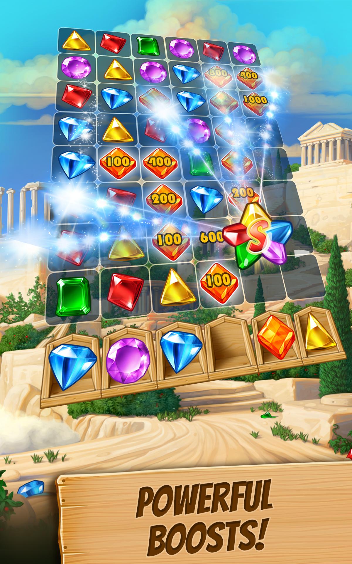 اسکرین شات 5 بازی Cascade: Gem & Jewel Adventure