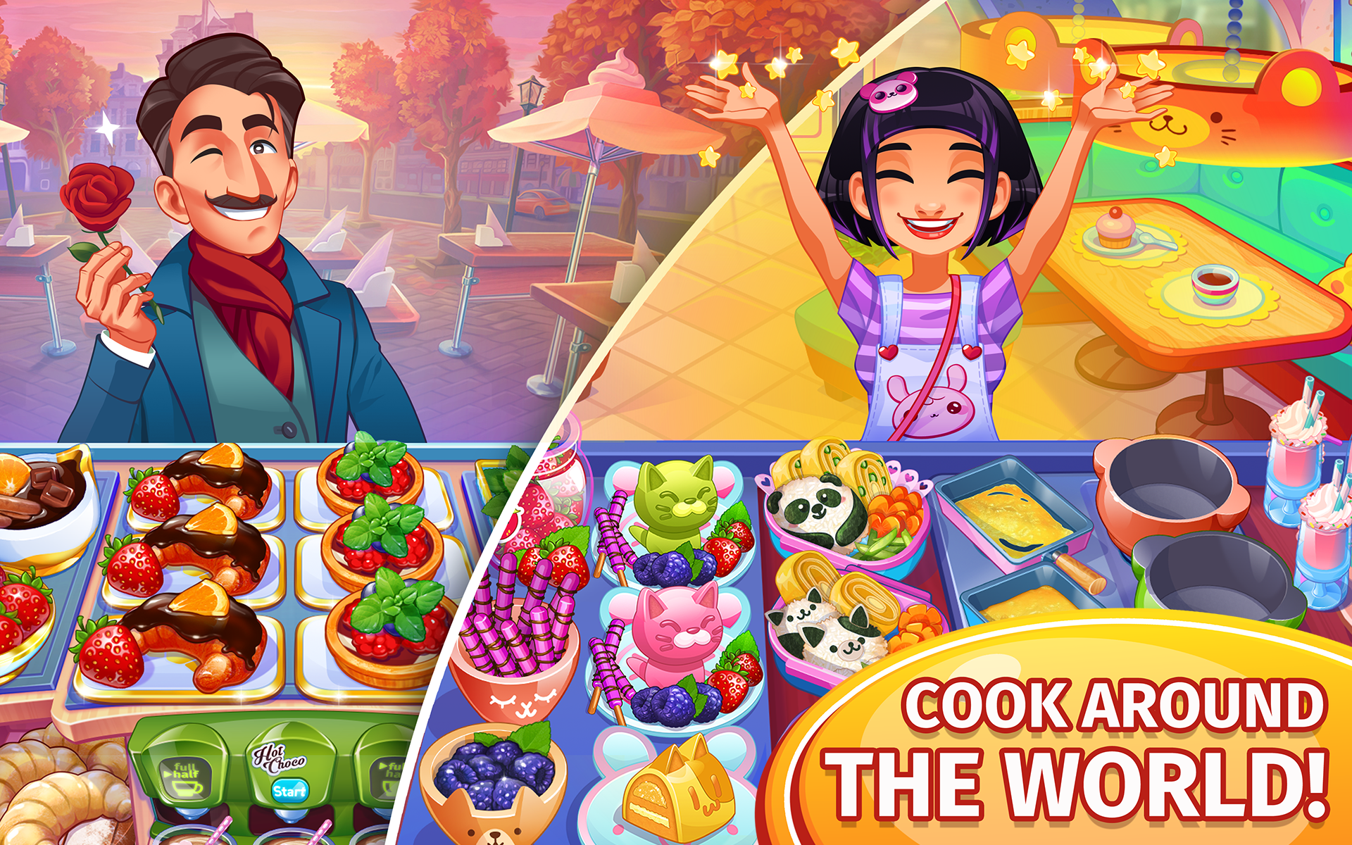 اسکرین شات 2 بازی Cooking Craze: Restaurant Game