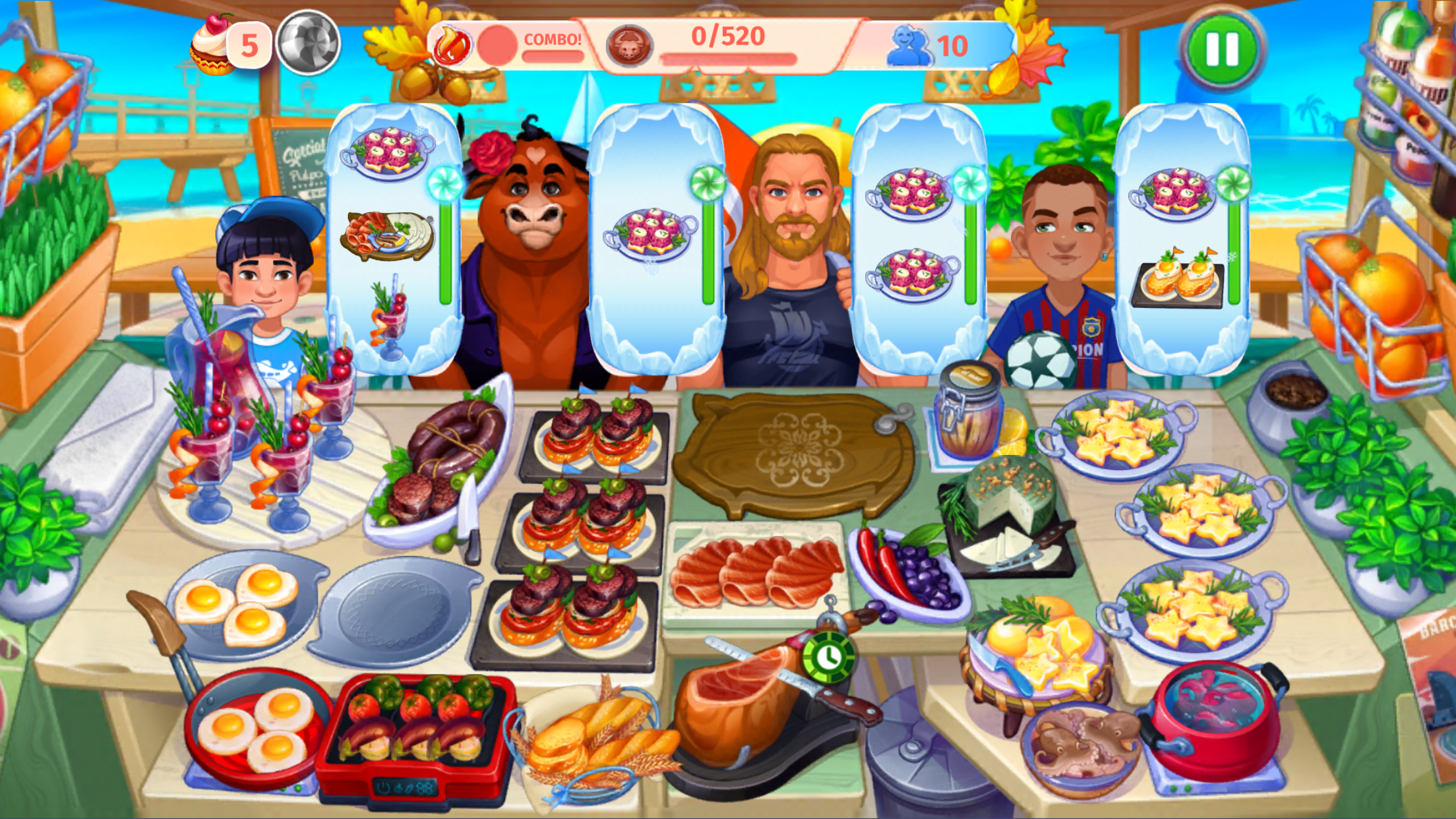 اسکرین شات 7 بازی Cooking Craze: Restaurant Game