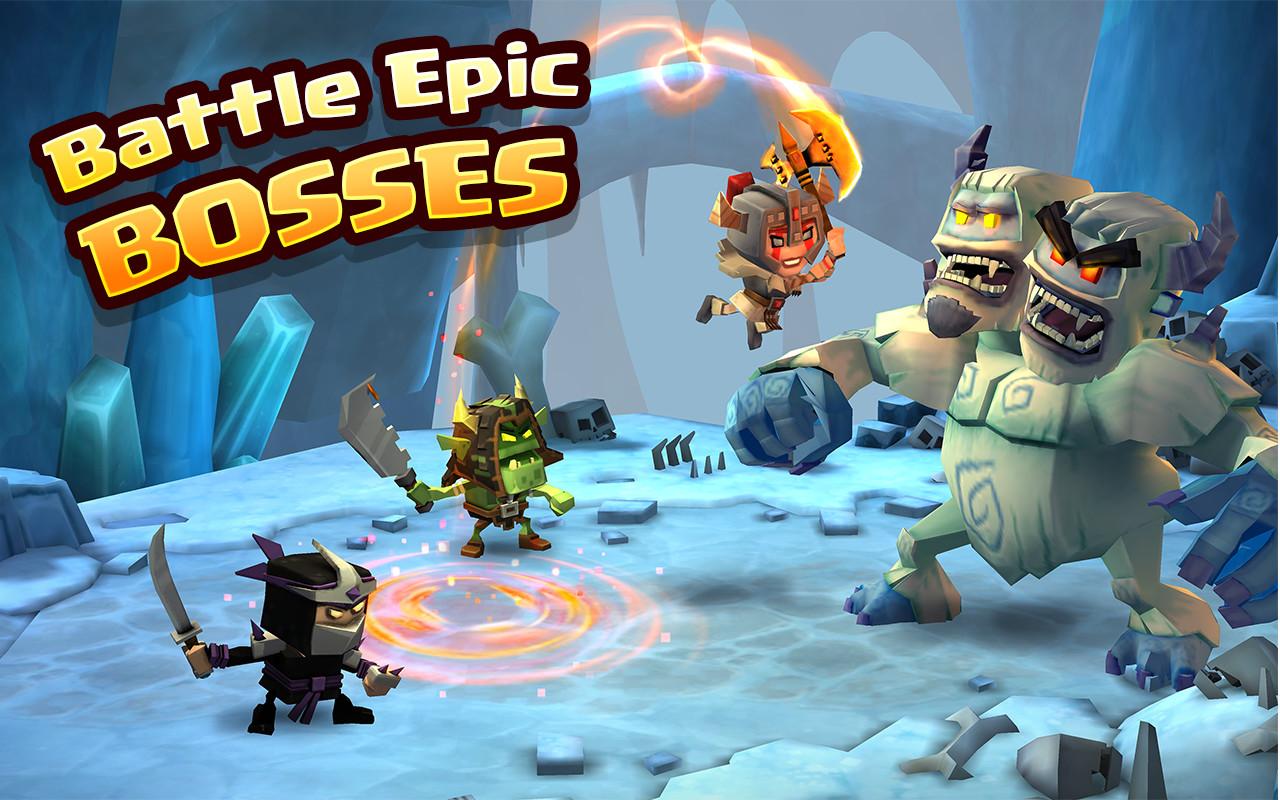 اسکرین شات 1 بازی Dungeon Boss Heroes - Fantasy