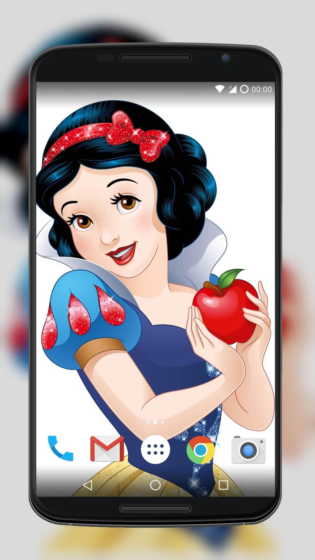 اسکرین شات 8 برنامه Princess Wallpaper